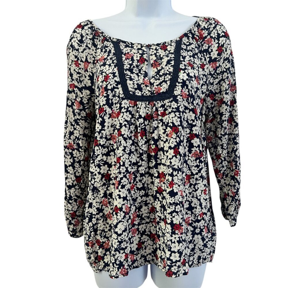 Velvet by Graham & Spencer Floral Cottagecore Blouse - Medium